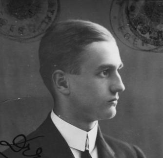 Erlach István 1922-ben.