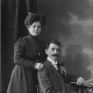 Erlach Gyula és felesége Országh Etel.