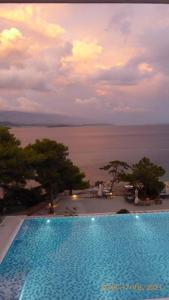 Raab szigeten zivatar után.