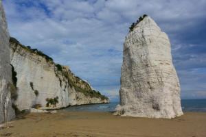 Puglia, Vieste, Pizzimunno szikla