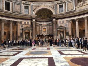  Roma Pantheon belső tér