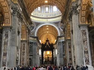 Roma, Szent Peter Basilika főhajója