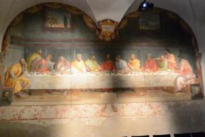 Firenze. Alessandro Allori (1535-1607)Cenacolo 1582.