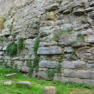 Etuszk  várfalmaradvány Cortonában